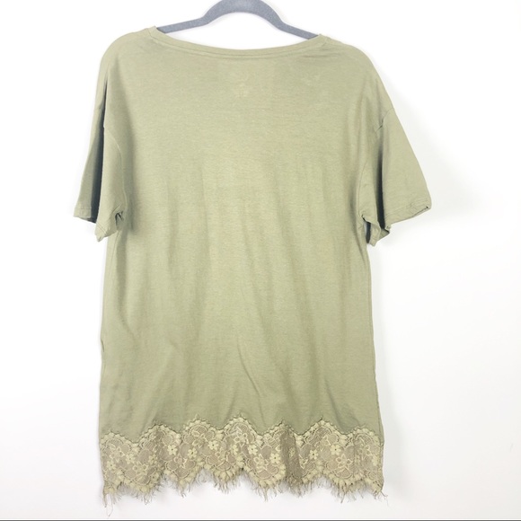 Freeze “Good Things Take Time” Green Top - Picture 6 of 6